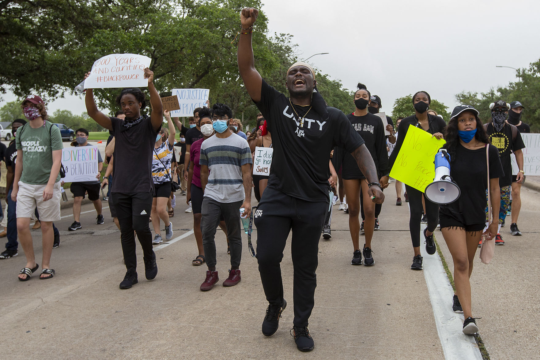 Protest march